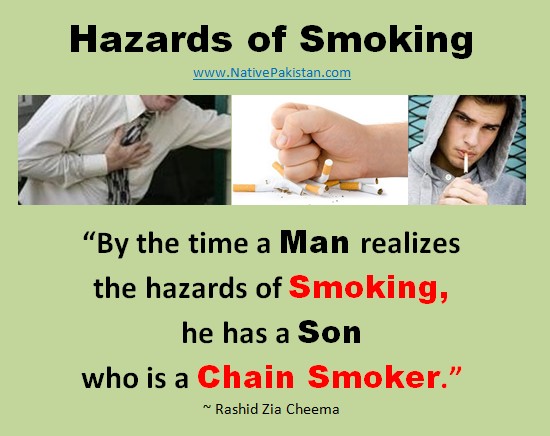 Anti Smoking Posters: Hazards of Smoking for one's son - Anti Smoking Campaign in Ads