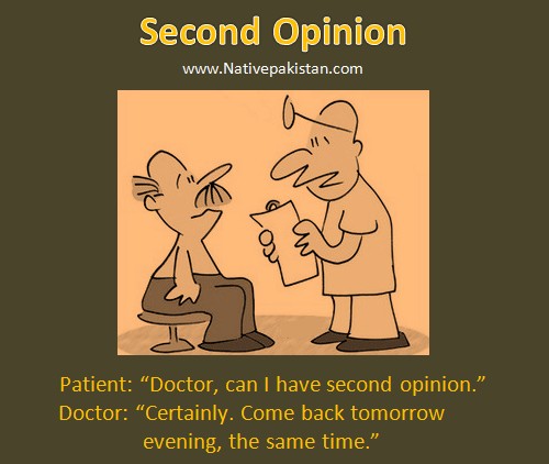Doctor Humor - Second opinion from the Doctor - Funny Doctor Jokes - Medical Jokes at Work
