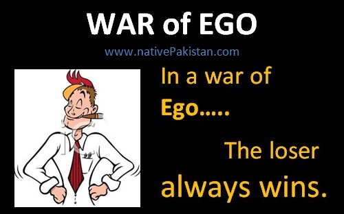 Inspiration - Quote about the War of Ego - Motivational Quotes - Inspirational Quotes in English - Golden Words