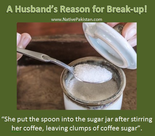 Best Marriage Jokes - A Husband's reason for marriage break-up - Husband and Wife Jokes