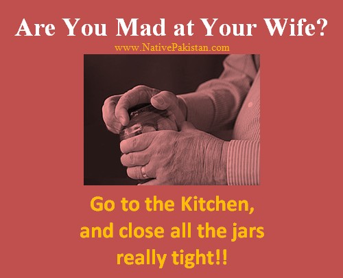Husband Wife Jokes - 'Are you Mad at your Wife?' - Husband and Wife Jokes