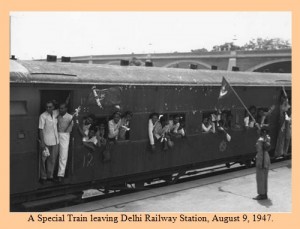 Pakistan in Foreign Lands - Muslim League National Guards with Pakistani flag at Delhi Railway Station, August 9, 2025 - Pakistan Abroad