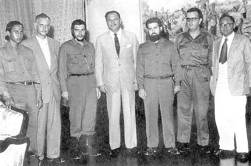 Che Guevara with President Ayub Khan at Karachi 1959 : Old & Rare Pictures of Pakistan's Politicians