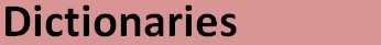 Merriam Webster Dictionary, Oxford Dictionary, Technical Dictionary - Reference Dictionaries 