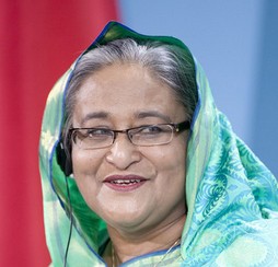 Sheikh Hasina Wajed, twice Prime Minister of BanglaDesh
