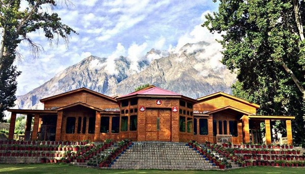 Bunji Pics - NLI Mess at Bunji near Gilgit - Photos of Gilgit-Baltistan