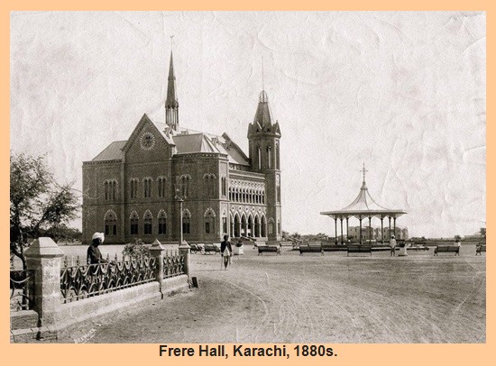 Karachi Old Photos - Frere Hall,Karachi, 1880s - Rare Pictures of Karachi Karachi Rare Pictures: Frere Hall,Karachi, 1880s - Old Photos of Karachi