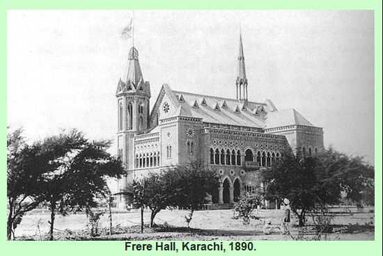 Karachi Old Photos - Frere Hall,Karachi, 1890 - Rare Pictures of Karachi Karachi Rare Pictures: Frere Hall,Karachi, 1890 - Old Photos of Karachi