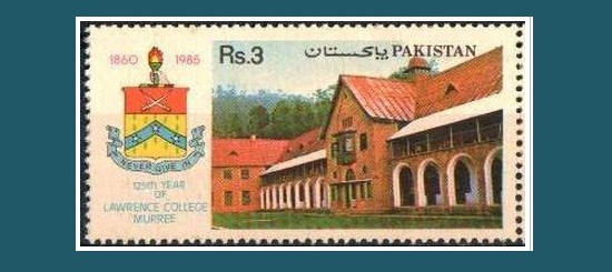 hotos of Murree - Commemorative Postage Stamp of Lawrence College Ghora Gali, Murree, 1985 - Murree Pics