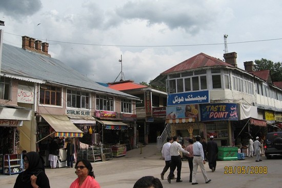 Photos of Murree - Image of Majestic Hotel, The Mall, Murree, 2008 - Murree Pics