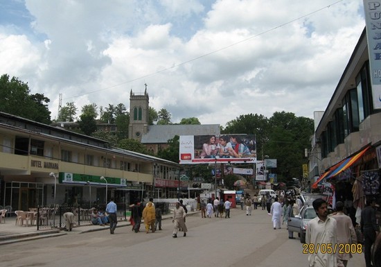 Photos of Murree - Image of Marhaba Hotel, The Mall, Murree, 2008 - Murree Pic