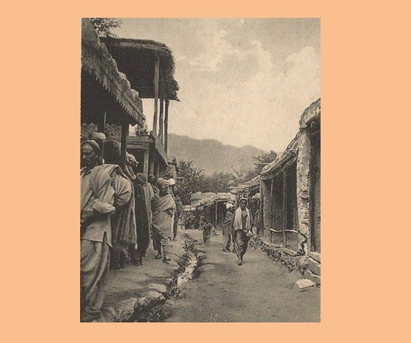 Skardu Pics - A bazaar in Skardu in 1920s-30s - Photos of Gilgit-Baltistan
