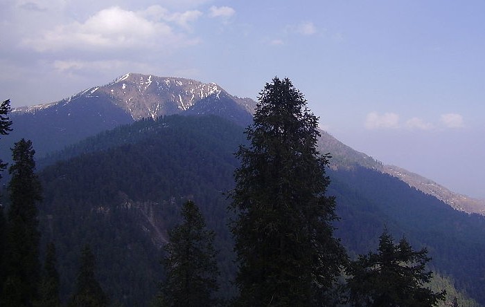 Photos of Nathia Gali - View of Miranjani peak from Nathia Gali - Pics, Images of Nathia Gali
