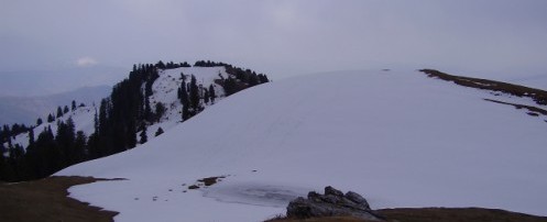 Photos of Nathia Gali - Mukshpuri Peak Nathia Gali during Winter - Pics & Images of Nathia Gali