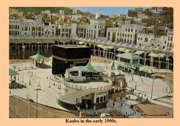 Kaaba Old Photos - Kaaba in the early 1900s - Mecca (Makkah) Rare old Pictures Kaaba Rare Pictures: Kaaba in early 1900s - Old Mecca Photos Makkah Province