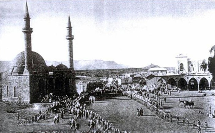 Old Picture of Hejaz Railway Station Medina and Ambariah Mosque