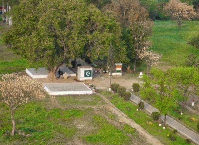 Photos of Sialkot - Aerial view of India Pakistan border near Sialkot - Pictures of Sialkot