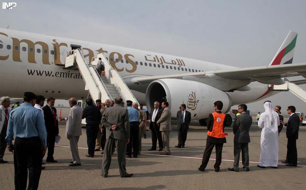 Photos of Sialkot - Inaugural flight of Emirates Airlines at Sialkot Airport on November 05, 2025 - Pictures of Sialkot