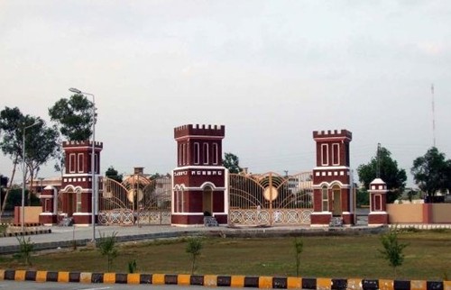 Pictures of Mardan : Main entrance of Mardan Sports Complex - Photos of Mardan, Mardan Images