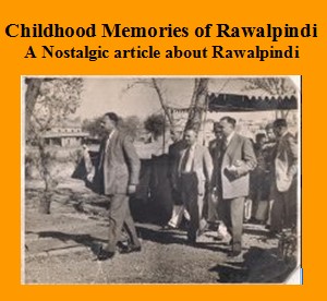 Childhood Memories of Rawalpindi, article logo
