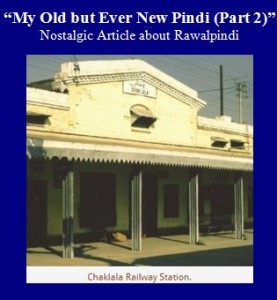 My Old but Ever New Pindi (Part 2), article logo My Old but Ever New Pindi (Part 2), article logo