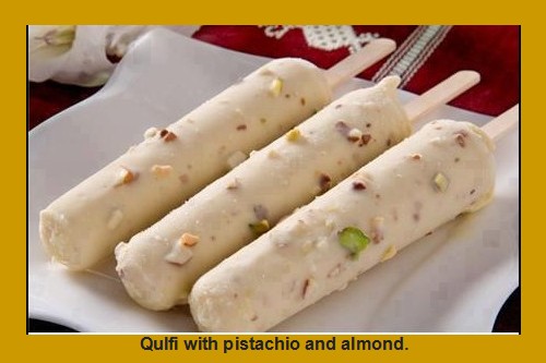 Traditional Pakistani Food: Qulfi (Ice Cream on stick) - Pakistani Dishes - Pakistani Cuisine