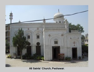 All Saints’ Church, inside Kohati Gate, Peshawar - Images Pictures of Pakistani Churches