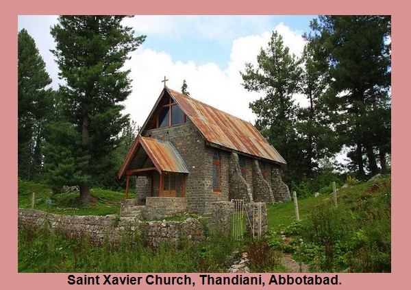 Churches in Pakistan - St. Xavier Church, Thandiani, Abbottabad - Pics Churches of Pakistan - Pakistani Church Photos