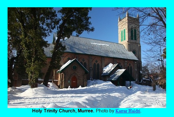  Pictures of Pakistani Churches: Holy Trinity Church, Murree, during heavy snow