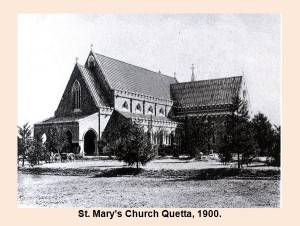 Pakistani Church Photos: Saint Mary's Church Quetta, 1900 - Pics Churches of Pakistan. List of Pakistani Churches.