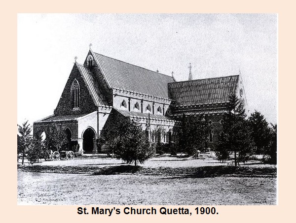 Pakistani Church Photos: Saint Mary's Church Quetta, 1900 - Pics Churches of Pakistan. List of Pakistani Churches.