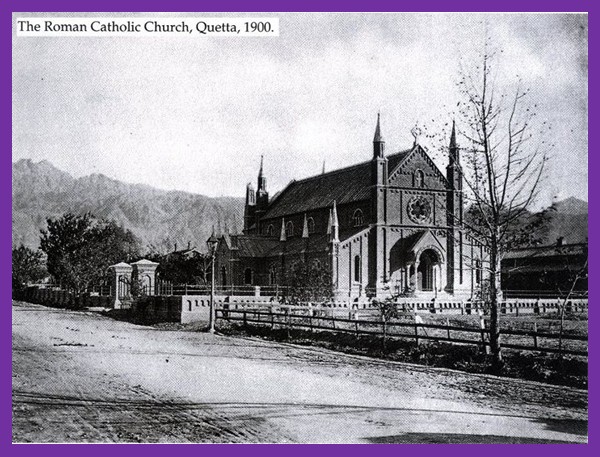 Pakistani Church Photos: The Roman Caholic Church, Quetta, 1900 - Pics Churches of Pakistan