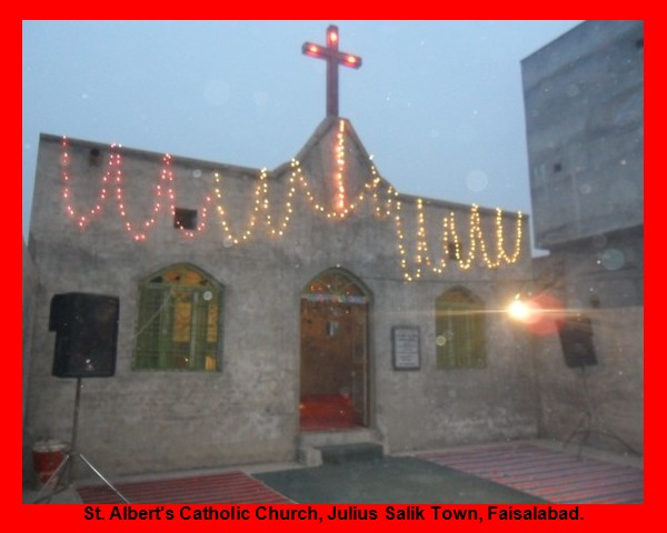 Churches in Pakistan - St. Albert's Catholic Church, Julius Salik Town, Faisalabad - Pics Churches of Pakistan - Pakistani Church Photos