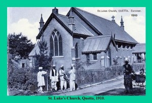Pictures of Pakistani Churches: St. Lukes Church, Quetta, 1910