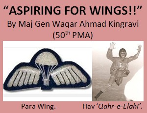 “ASPIRING FOR WINGS”, article logo