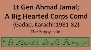 A Big Hearted Corps Comd, Humour in Uniform, article Logo