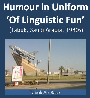 Humour in Uniform: ‘Of Linguistic Fun’, Pakistan Army Blog