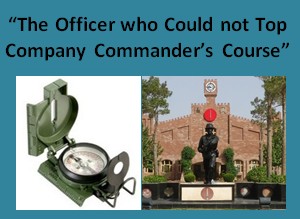 logo for article: The officer who could not top company commander course