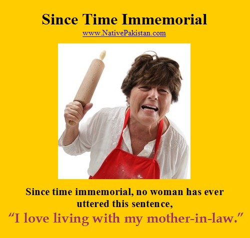 Mother in Law Jokes in English - Since time immemorial No woman has ever said, “I love living with my mother-in-law.” Funny Mother-in-Law Jokes in English: No woman has ever said, “I love living with my mother-in-law.”