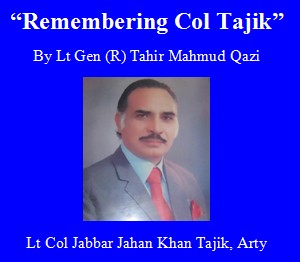 Remembering Col Tajik, article logo