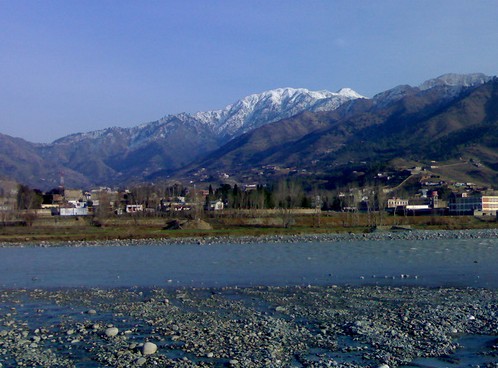 Lower Dir Photos - Timargara at the bank of Panjkora River - Pictures of Lower Dir, KPK Photos of Lower Dir : Timargara at the bank of Panjkora River - Pics of Lower Dir - Lower Dir Photos