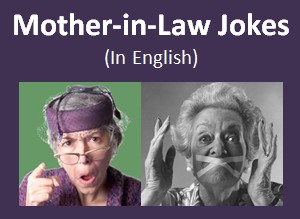 Logo for Mother-in-Law Jokes in English