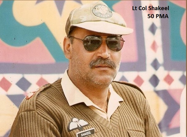 Lt Col Shakeel, 50 PMA Long Course