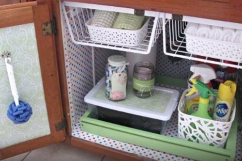 Best ways to organize under your kitchen sink, photo 1