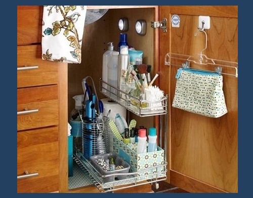 Best ways to organize under your kitchen sink photo 2