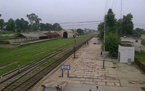 Pictures of Jhelum - A view of Jhelum Railway Station - Images of Jhelum