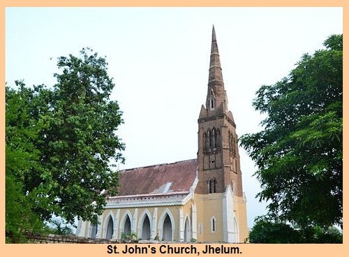 Jhelum Photos - Saint John's Church at Jhelum Cantonment - Jhelum Pictures