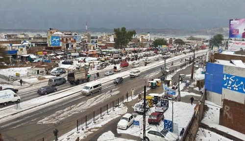 Jhelum Pictures - Sohawa city after hail storm - Images, Photos of Jhelum