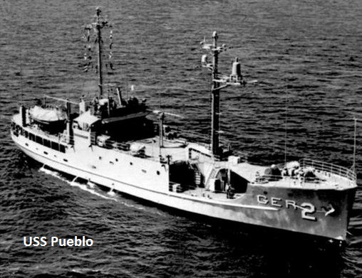 USS Pueblo, the American ship which sparked Pueblo Crisis