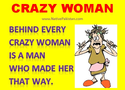 Women and Girls Jokes - Crazy Woman - English Jokes